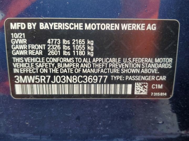 2022 BMW 330xi