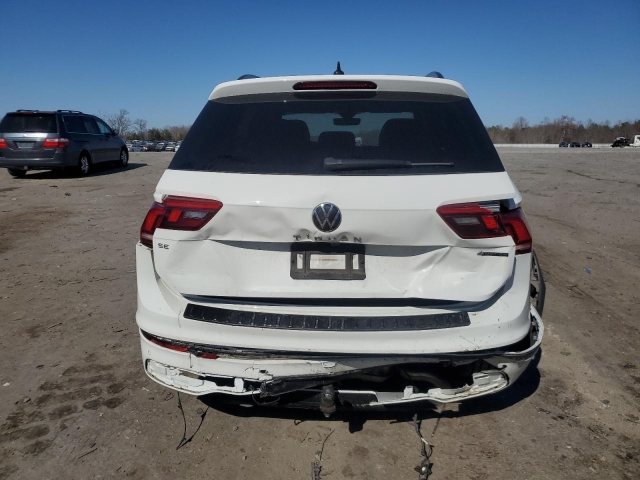 2022 VOLKSWAGEN TIGUAN SE R-LINE BLACK сзади