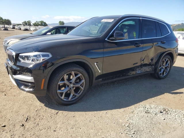 2021 BMW X3 XDRIVE30I слева спереди