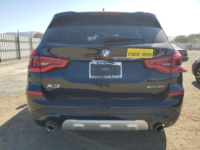 2021 BMW X3 XDRIVE30I сзади