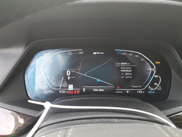 2021 BMW X5 XDRIVE45E панель