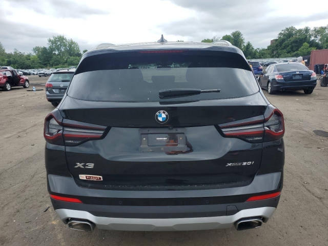 2022 BMW X3 XDRIVE30I сзади