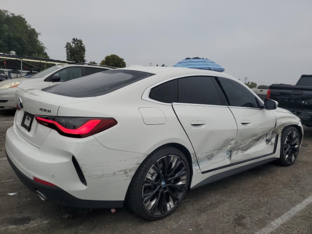 2025 BMW 430I GRAN COUPE справа сзади