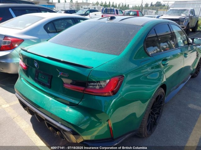 2025 BMW M3 справа сзади
