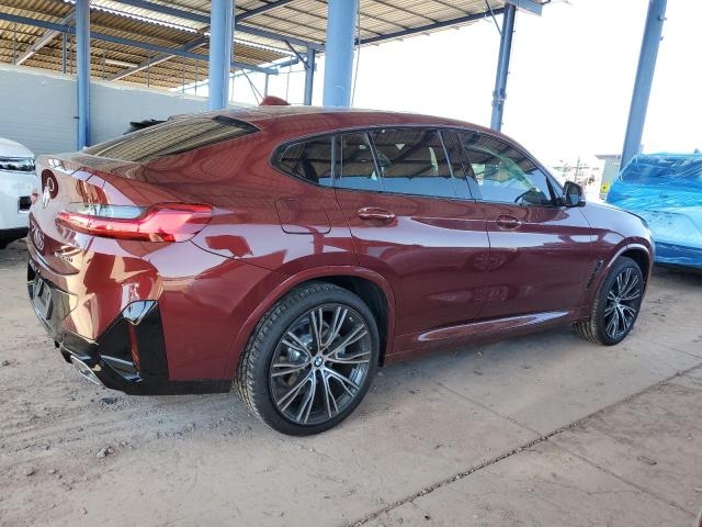 2025 BMW X4 XDRIVE30I справа сзади