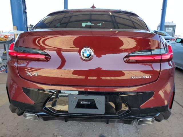 2025 BMW X4 XDRIVE30I сзади