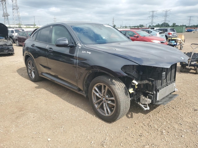 2021 BMW X4 XDRIVE30I справа спереди