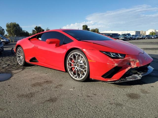 2020 LAMBORGHINI HURACAN EVO справа спереди 
