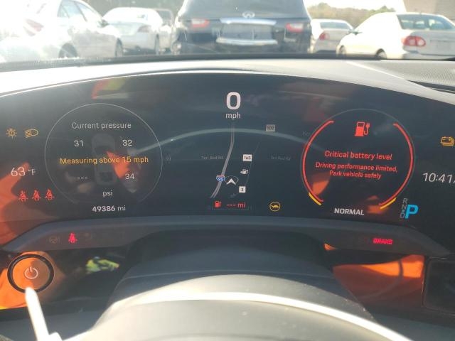 2021 PORSCHE TAYCAN панель 