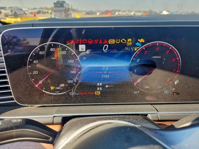 2025 MERCEDES-BENZ GLS 450 4MATIC панель 