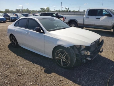 2022 MERCEDES-BENZ C 300 4MATIC слева спереди 